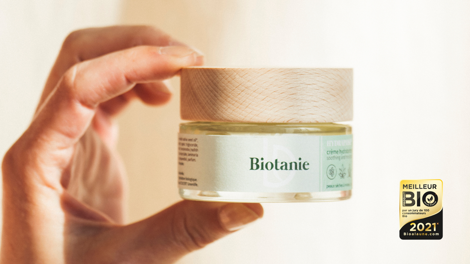 La crème Hydrapaise de Biotanie